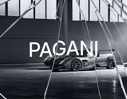 Pagani — UI UX Design Concept