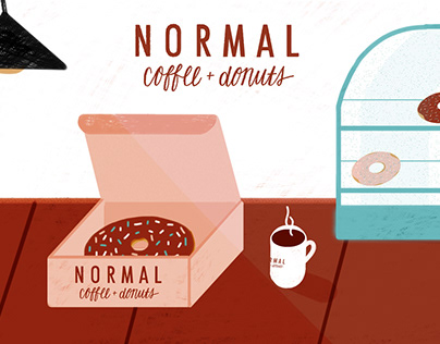 storyboard for Normal Coffee " school of motion