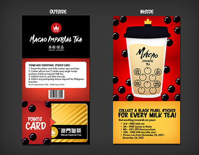 Macao Imperial Project - Loyalty Card Design