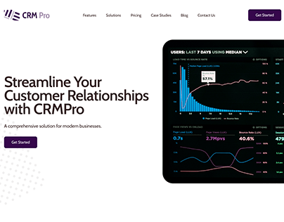 CRM Pro | Landing Page