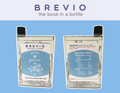 BREVIO: the book in a bottle | Product Design
