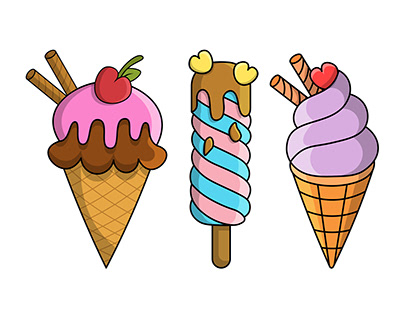 Ice Cream Vector Collection