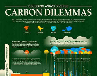 Decoding Asia's Diverse Carbon Dilemmas