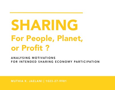 Presentation : Sharing economy