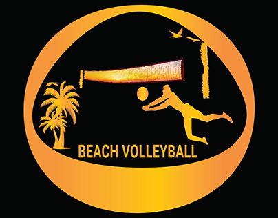 Logo beach vollyball