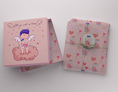 Valentine's day package design