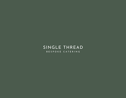 Single Thread Caterers - Menus & Social Media Design