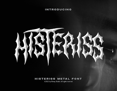 Histeriss - Metal Font