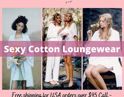 Sexy Cotton Loungewear