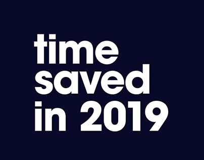 Time Saved in 2019 Animation