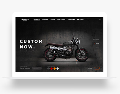 Triumph Motorcycles Website