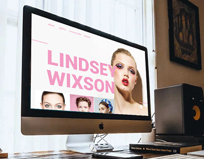 Web design / Lindsey Wixson