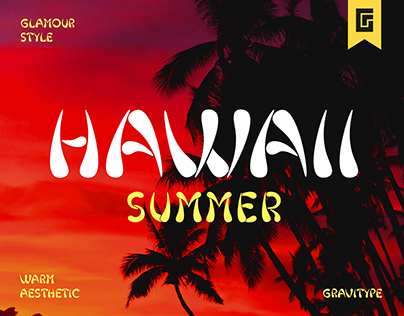 Hawaii Summer - Display Font