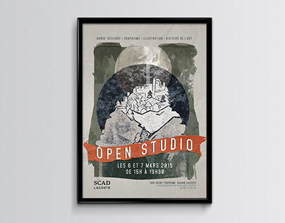 Open Studio Poster Design