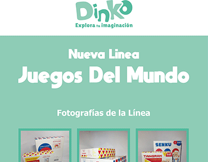 Dinko-Packaging-Línea, Juegos del Mundo.
