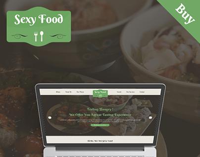 Sexy Food - Food & Restaurant Template