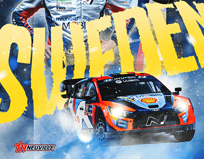 Sweden Poster - Thierry Neuville