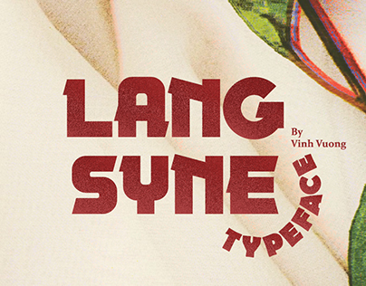 LANG SYNE Typeface