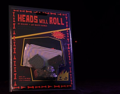 Heads Will Roll 3D mockup