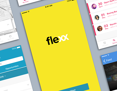 Flexx - UX/UI Design Exercise