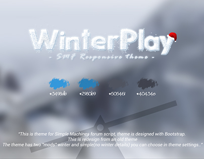 Winter | SMF Responsive Theme