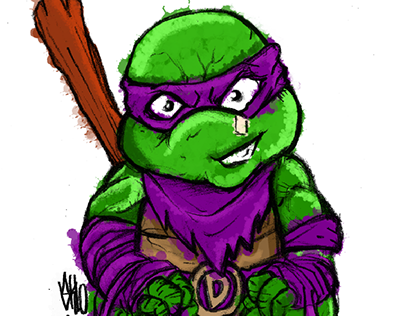 FAN ART - Donatello - Ninja Turtles