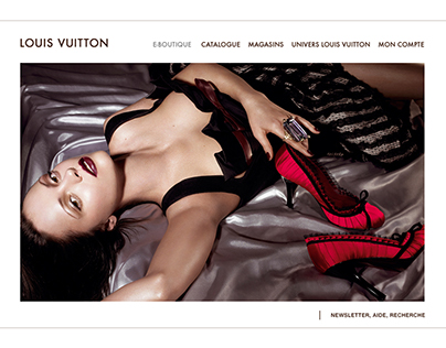 LOUIS VUITTON / Brand Website & E-commerce Platform