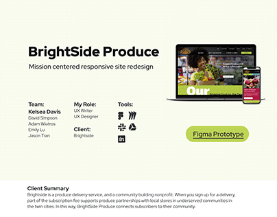 BrightSide Produce Redesign Case Study