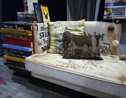 Final Year's Project 
Harry Potter themed reading seat