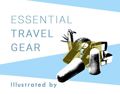 'Travel Gear' blog Artwork