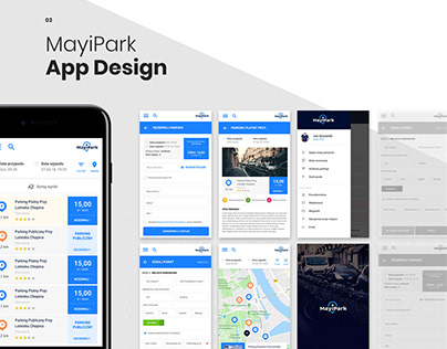 MayiPark - Web Design & App Design