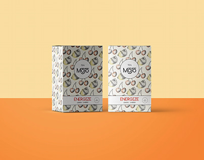 Branding Mojo Tea - Packagedesign and Poster design