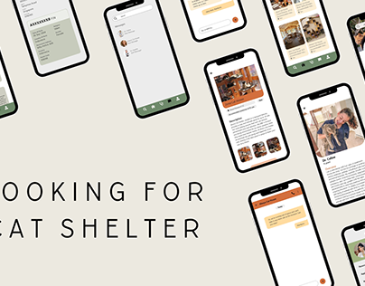 Cat Shelter App Design