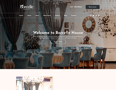 Project thumbnail - Restraunt Website ( Landing Page )