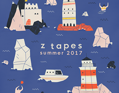 Z Tapes summer compilation cover