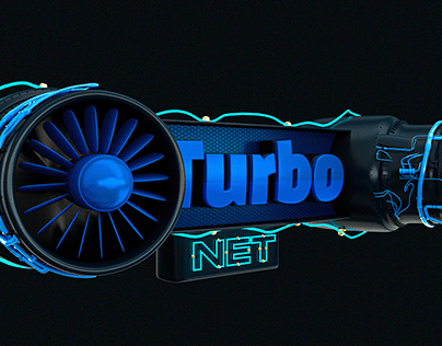 Selo 3D Turbo Net