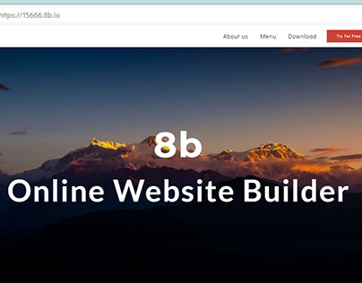 8b Online Website Builder