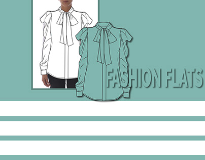 Fashion Flat template set