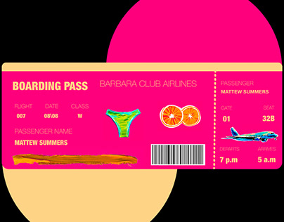 Party boarding pass