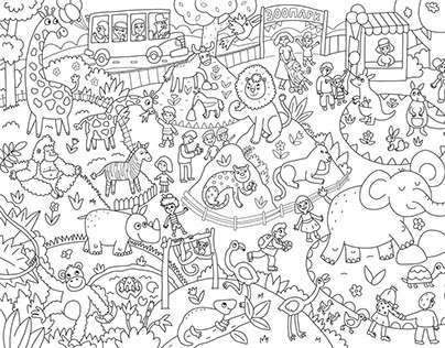 Coloring ZOO