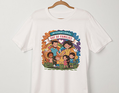 International Day of Families T-Shirt Design