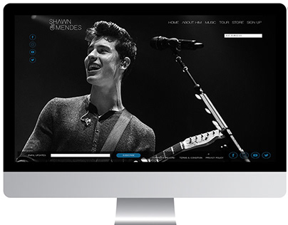 Shawn Mendes Webpage