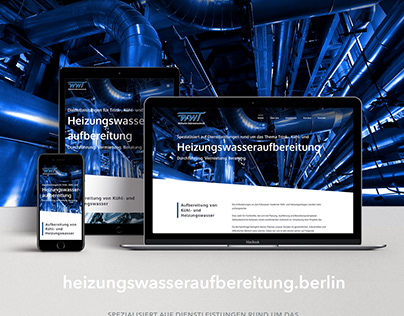 Webdesign: heizungswasseraufbereitung.berlin