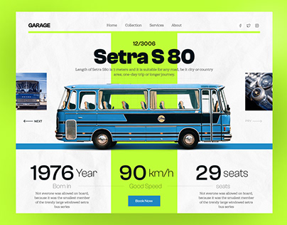 vintage-bus webpage