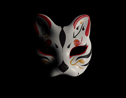 Kitsune Fox mask