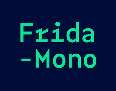 TG Frida Mono Digital Typeface