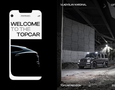 TopCar Corporate Website Redisign (Car Tuning Studio)