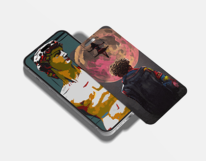 Phone Wallpapers with My Illustrations (vol3)