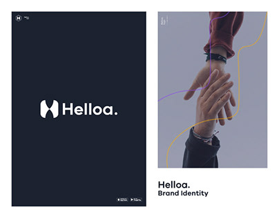 Helloa. logo, Brand Identity, Logo Design