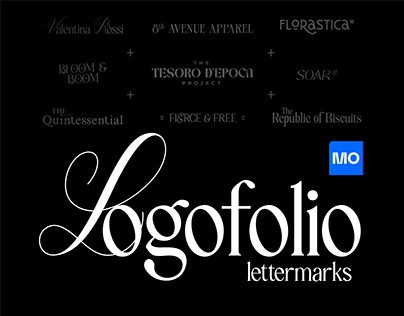 Project thumbnail - Logofolio V0l.1 / Lettermarks